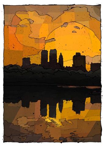 Central Park Sunset